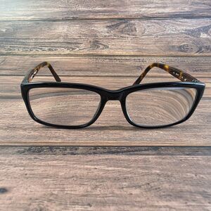 Michael Kors MK263M 001 Eyeglasses Womens 53 Black Tortoise Rectangular‎ Frames